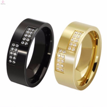 Coole Oem Edelstahl Rose Gold Ringe Frauen ohne Diamant-Schmuck